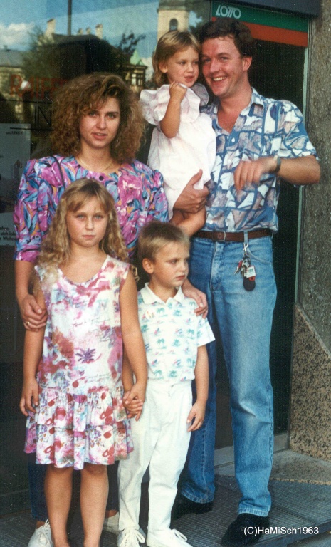 Familie Schreiner Hannes, Karin, Petra, Markus und Katrin 24. September 1998